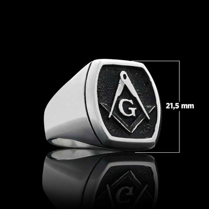Lodge Masonic Ring, Masonic Rings, Freemason Ring, Free Mason Ring, Mens Masonic Rings, Masonic Jewelry by SWISS PLUS - Mason
