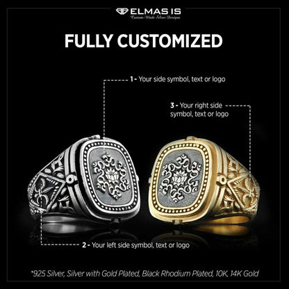 Lotus Buddha Ring by SWISS PLUS - Buddhist Jewelry Collection - view 5