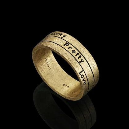 Lucky Band Ring by SWISS PLUS - Inspirational Rings - view 5