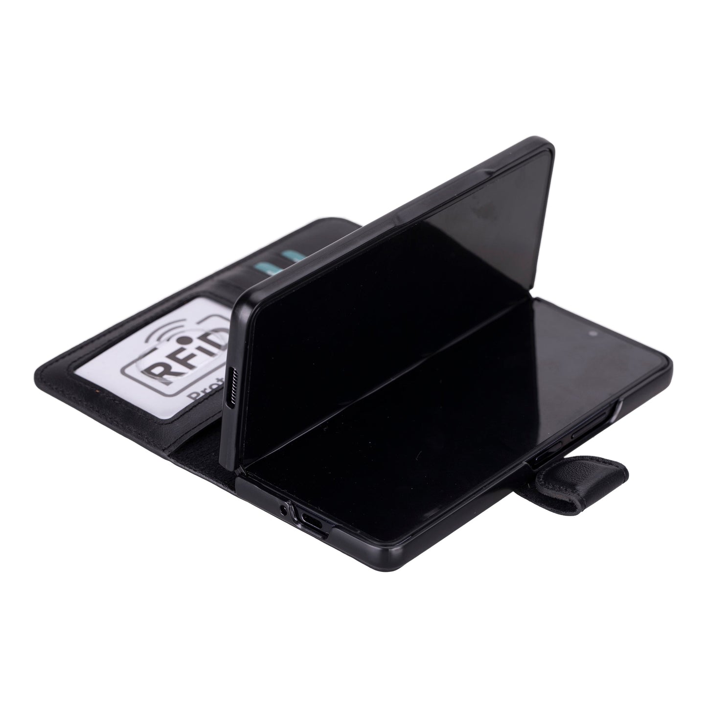 Wallet ID Leather Google Pixel 10 Pro Fold Folio Case