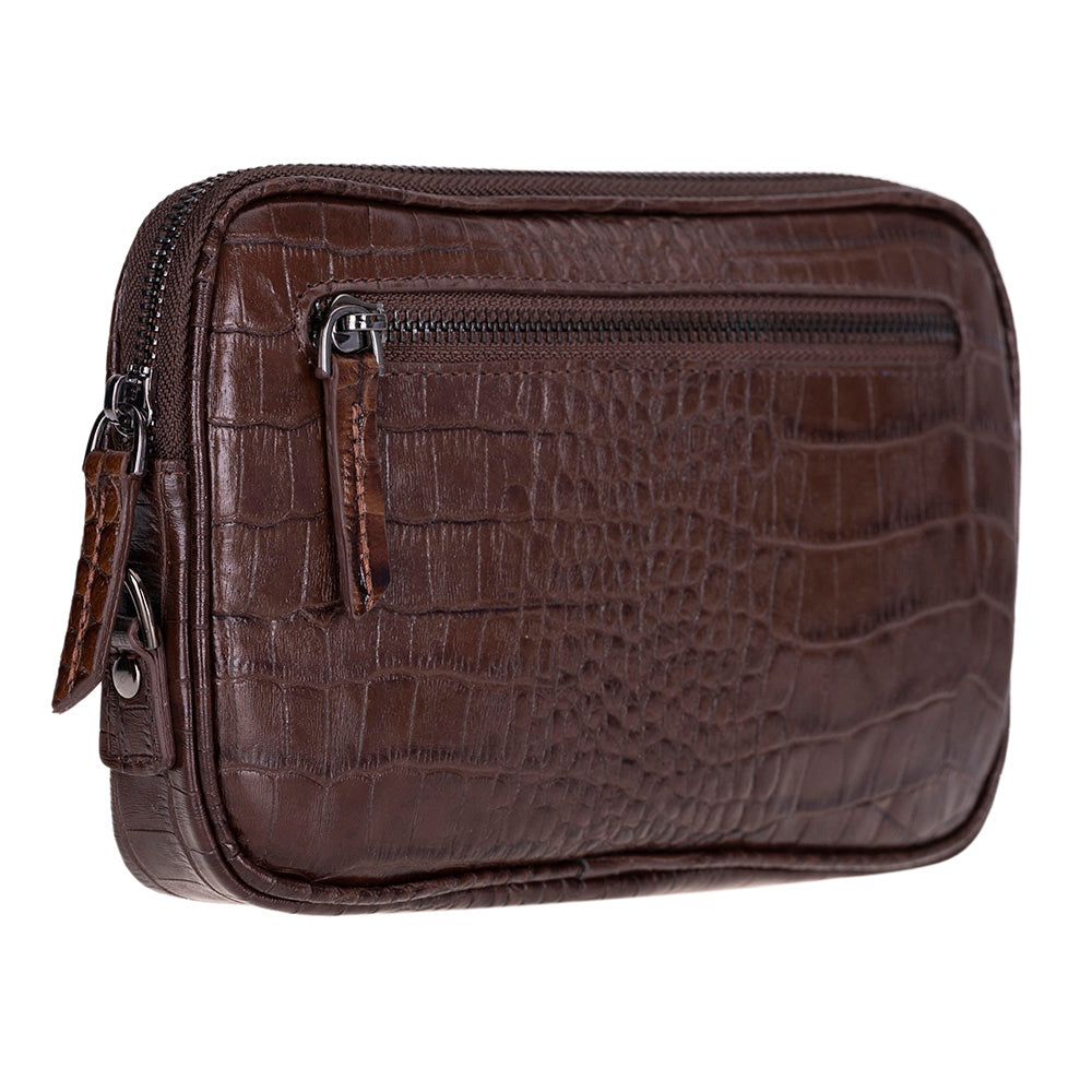 Noma Leather Clutch Bag