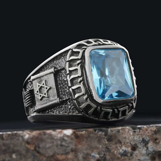 Unique Design Magen David Jewish Ring