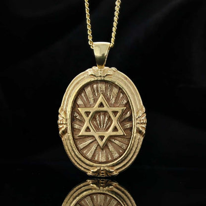 Jewish Magen David Pendant by SWISS PLUS - Jewish Collection - view 2