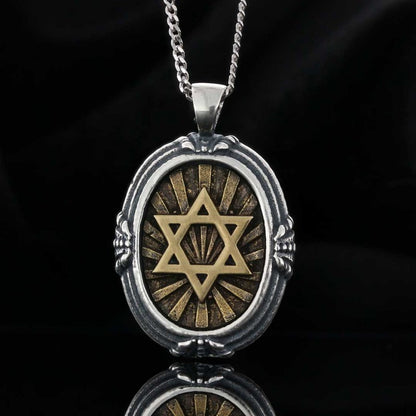 Jewish Magen David Pendant by SWISS PLUS - Jewish Collection - view 3
