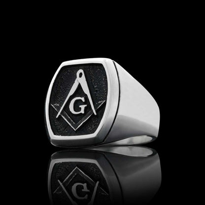 Lodge Masonic Ring, Masonic Rings, Freemason Ring, Free Mason Ring, Mens Masonic Rings, Masonic Jewelry by SWISS PLUS - Mason