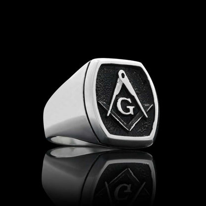 Lodge Masonic Ring, Masonic Rings, Freemason Ring, Free Mason Ring, Mens Masonic Rings, Masonic Jewelry by SWISS PLUS - Mason