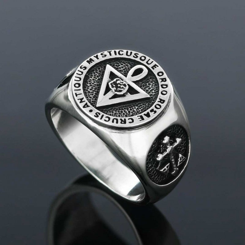 Rosae Crucis Masonic Ring