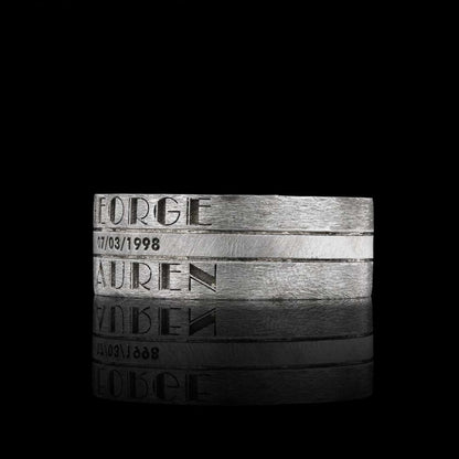 Memories Motto Band Ring by SWISS PLUS - Inspirational Rings - view 4