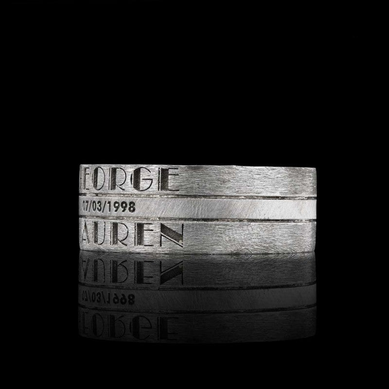Memories Motto Band Ring