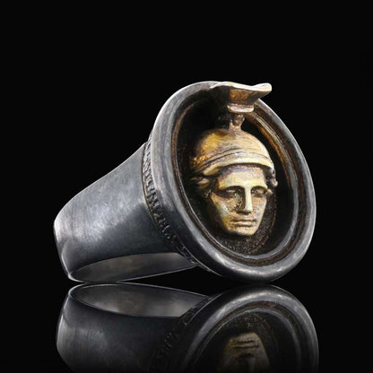 Athena Signet Ring by SWISS PLUS - Unique Design Rings - view 4