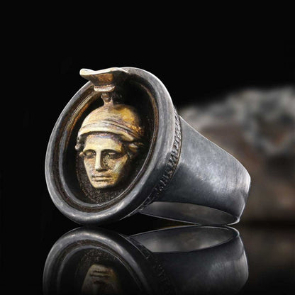 Athena Signet Ring by SWISS PLUS - Unique Design Rings