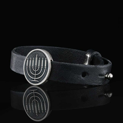 Menorah Isolated Bracelet by SWISS PLUS - Jewish Collection - view 6