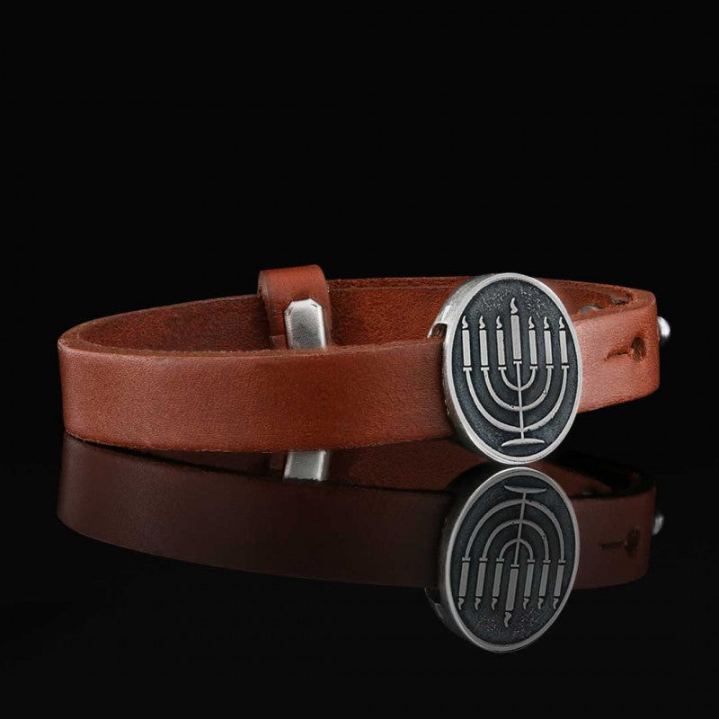 Menorah Isolated Bracelet - view 7