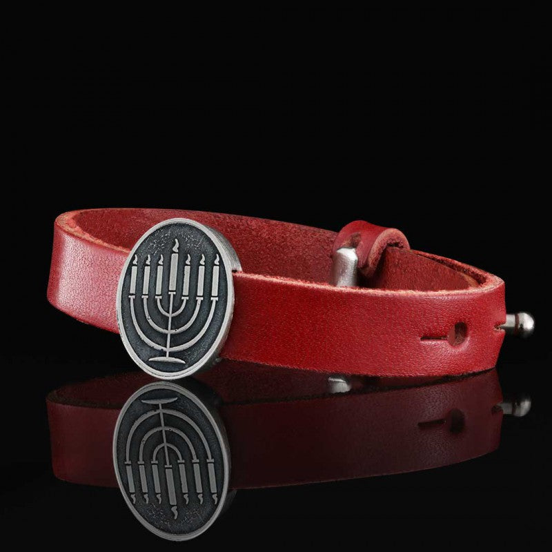 Menorah Isolated Bracelet - view 3