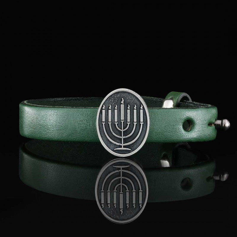 Menorah Isolated Bracelet