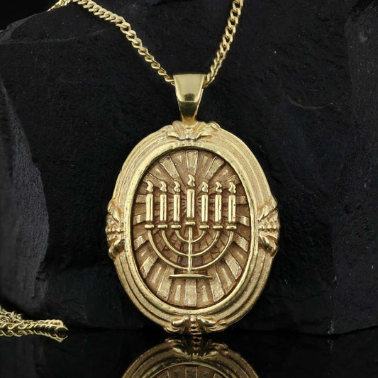 Menorah Isolated Pendant - view 1