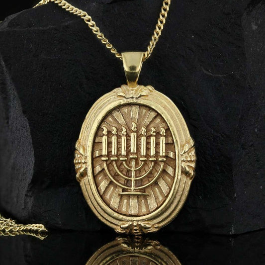 Menorah Isolated Pendant