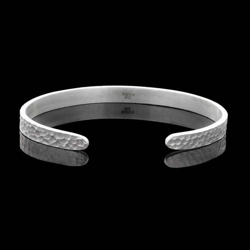 Mens Silver Cuff Bracelet