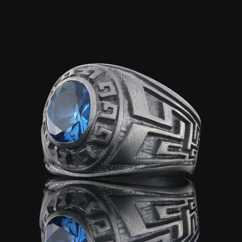 Men Stone Ring - view 4