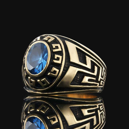 Men Stone Ring by SWISS PLUS - Unique Design Rings - view 6