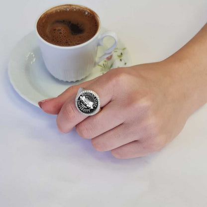 Michigan State University Ring by SWISS PLUS - 925 Sterling Silver Rings for Men & Women - view 6