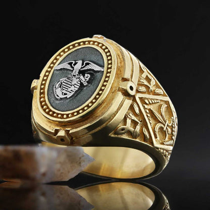 US Army Eagle Ring by SWISS PLUS - Military Rings