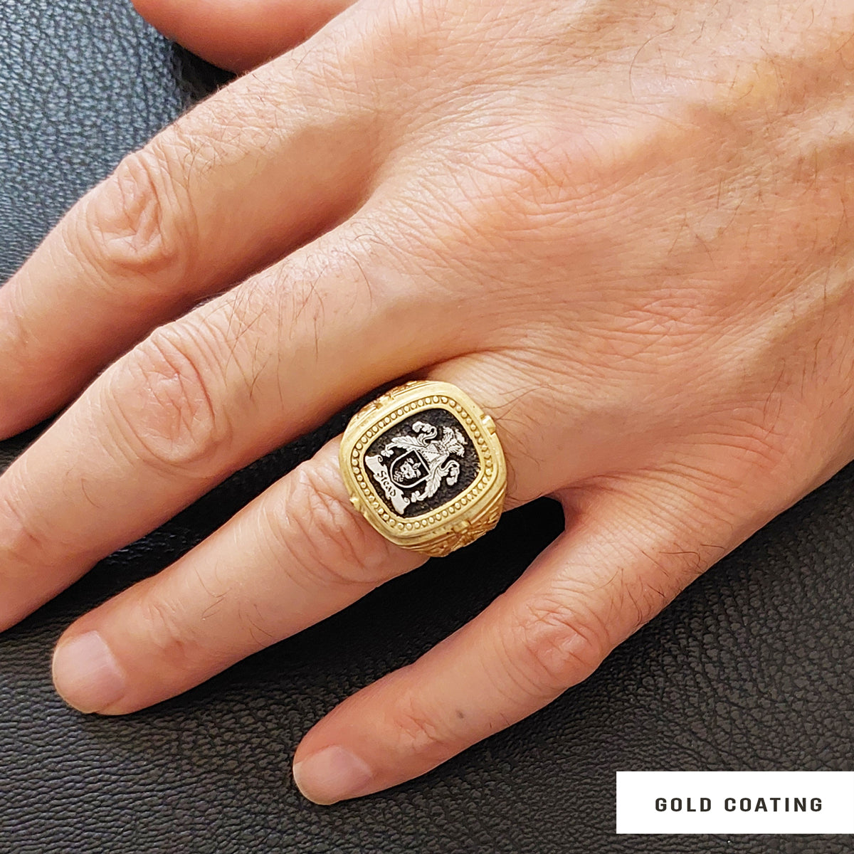 Model Crest Family Ring