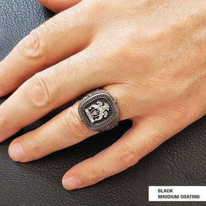 Model Crest Family Ring by SWISS PLUS - Family Collection - view 6