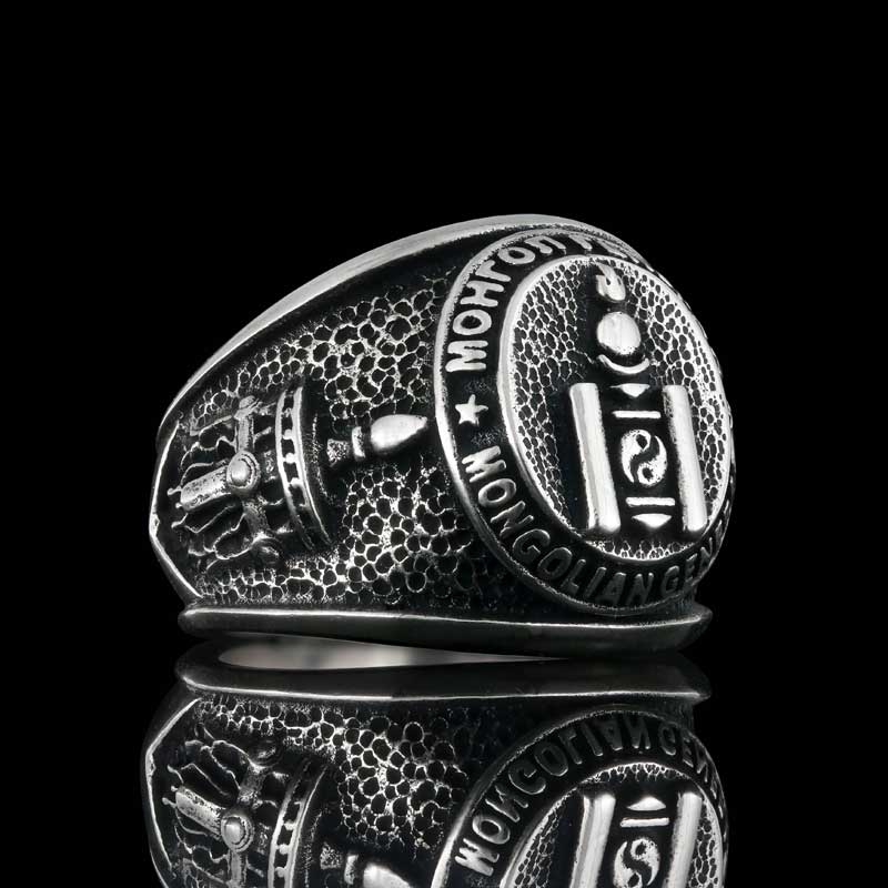 Mongolia Military Rings by SWISS PLUS - Military Rings - view 2