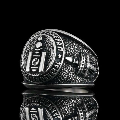 Mongolia Military Rings by SWISS PLUS - Military Rings - view 3