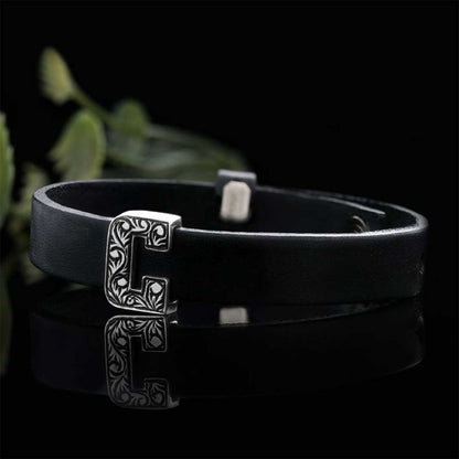 Motif Alphabet Letter C Bracelet by SWISS PLUS - Letter Collection