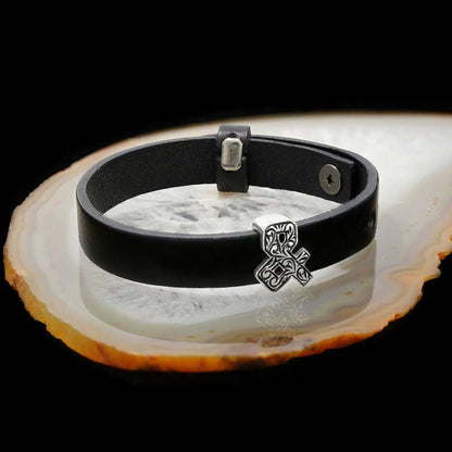 Motif Letter & Bold Alphabet Bracelet by SWISS PLUS - Letter Collection - view 3