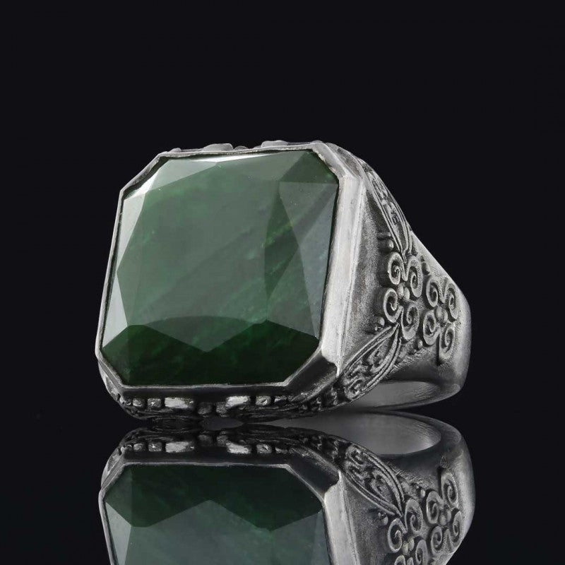 Motif Silver Ring - view 5