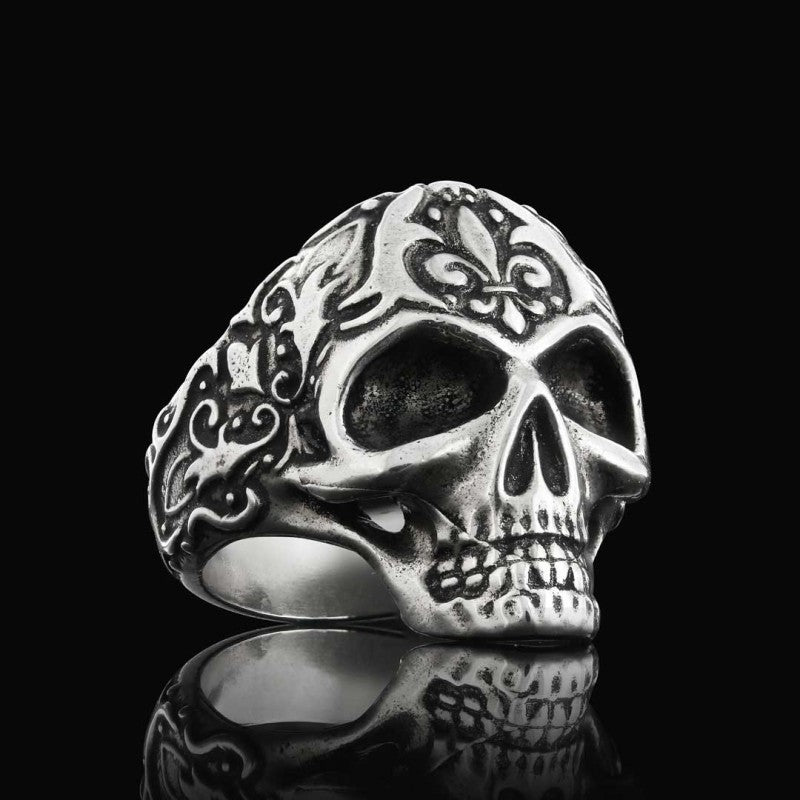 Motif Skull Ring by SWISS PLUS - Skull Rings - view 2
