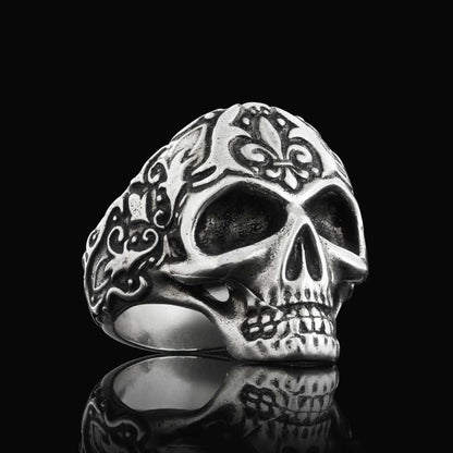 Motif Skull Ring by SWISS PLUS - Skull Rings - view 2