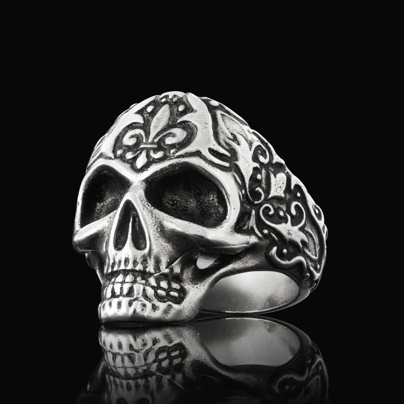 Motif Skull Ring - view 3