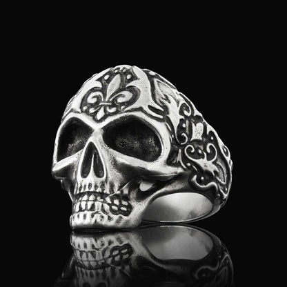 Motif Skull Ring by SWISS PLUS - Skull Rings - view 3