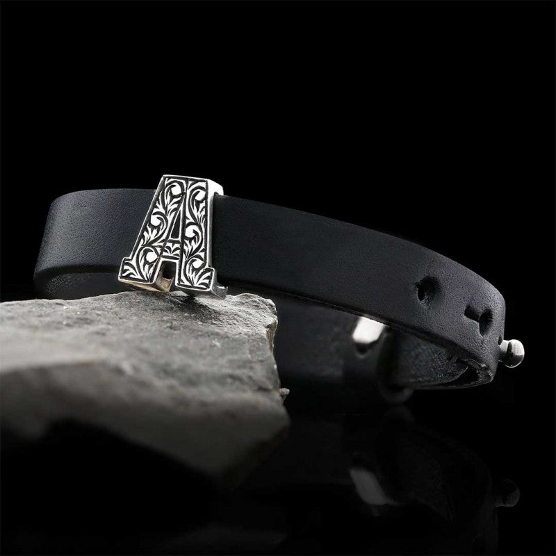 Motif Special Design Alphabet Letter A Bracelet by SWISS PLUS - Letter Collection