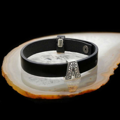 Motif Special Design Alphabet Letter A Bracelet by SWISS PLUS - Letter Collection - view 2