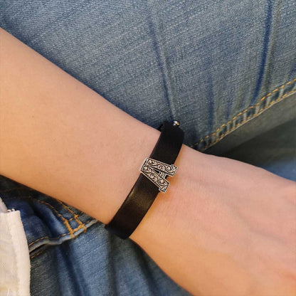 Motif Special Design Alphabet Letter A Bracelet by SWISS PLUS - Letter Collection - view 4