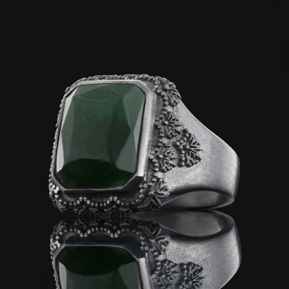 Motif Stone Ring by SWISS PLUS - Unique Design Rings - view 2