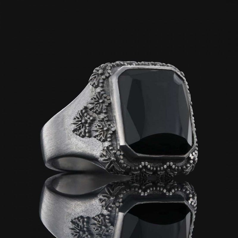 Motif Stone Ring - view 5