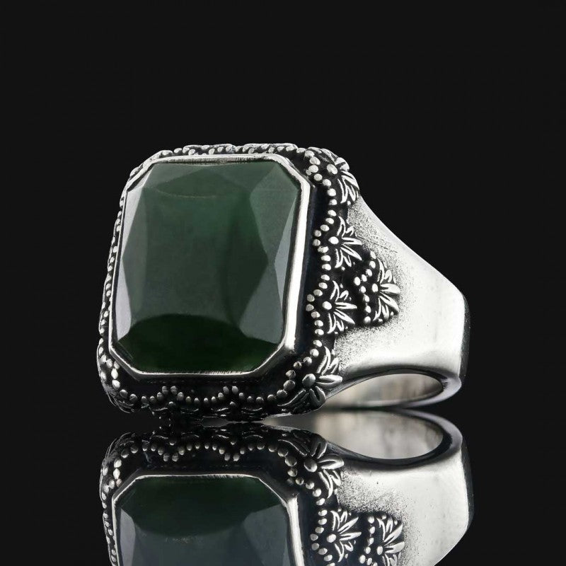 Motif Stone Ring - view 6