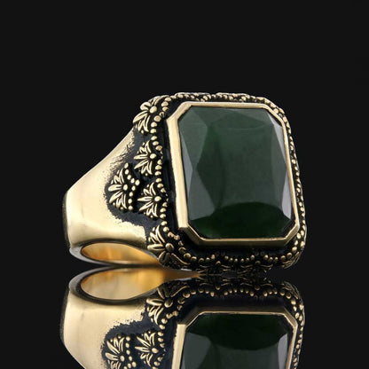 Motif Stone Ring by SWISS PLUS - Unique Design Rings - view 7