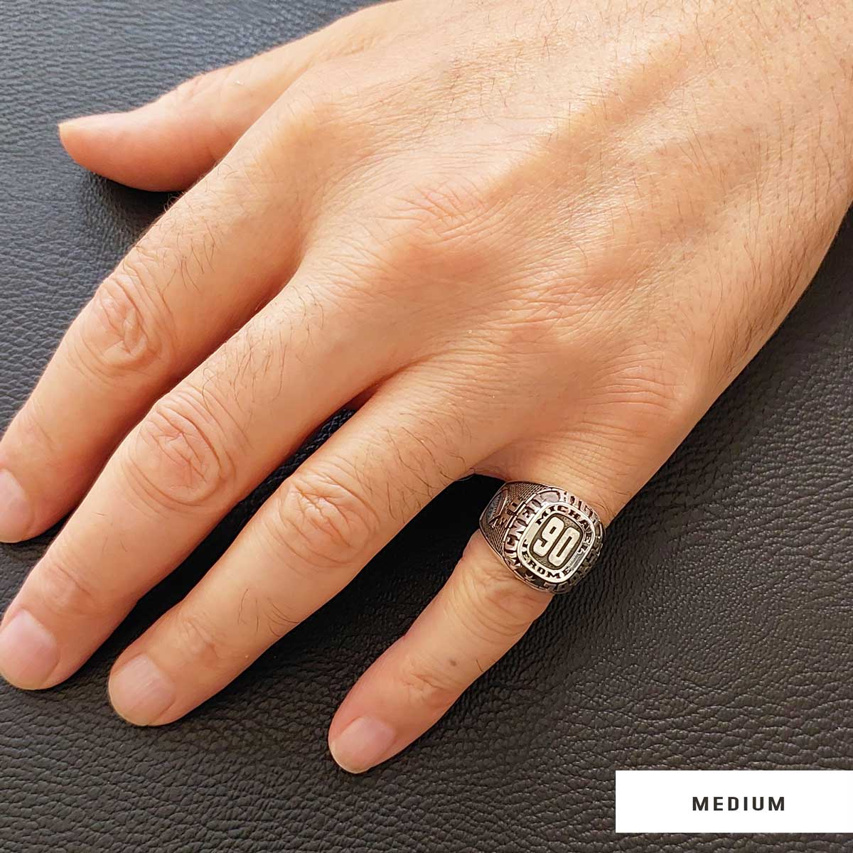 New Jersey University Ring, Mcneil High School Graduation Ring, Class Ring, College Class Ring - view 6