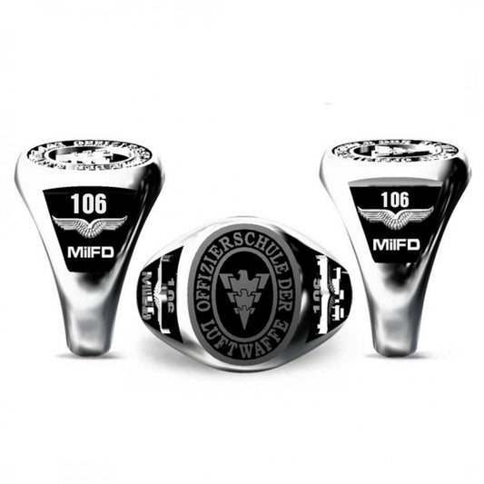 Offizierschule Der Luftwaffe 925 Sterling Silver Ring