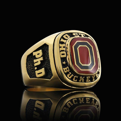 Ohio State Buckeyes Ring by SWISS PLUS - Custom College Class Rings - view 2