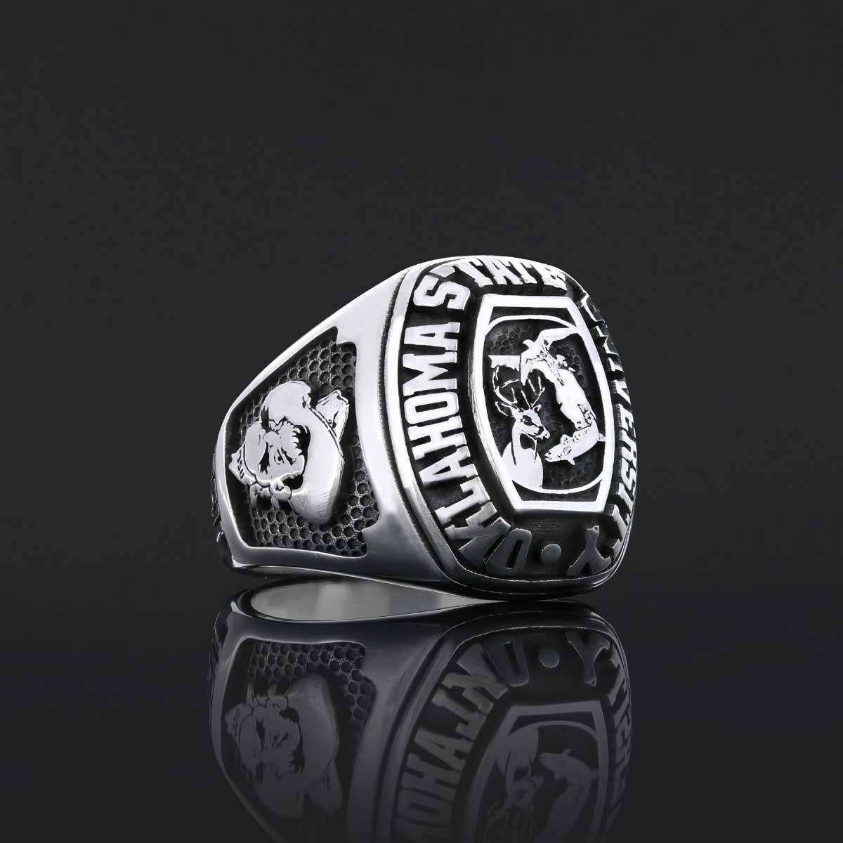 Oklahoma State University Ring, Class Ring, High School Ring, Graduation Ring