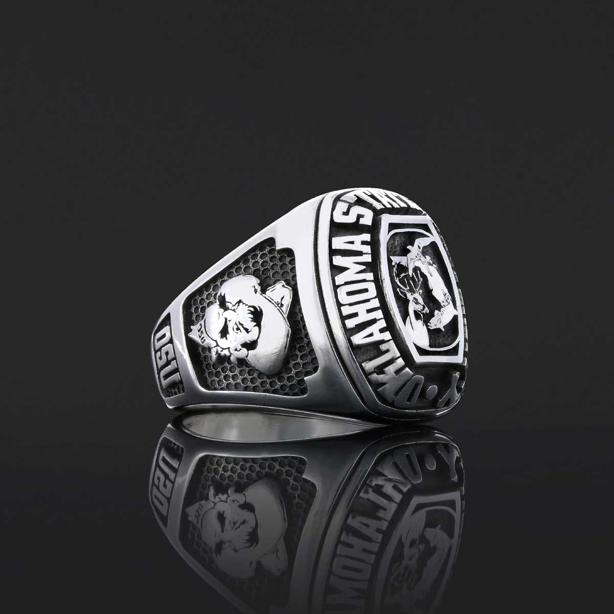 Oklahoma State University Ring, Class Ring, High School Ring, Graduation Ring - view 4