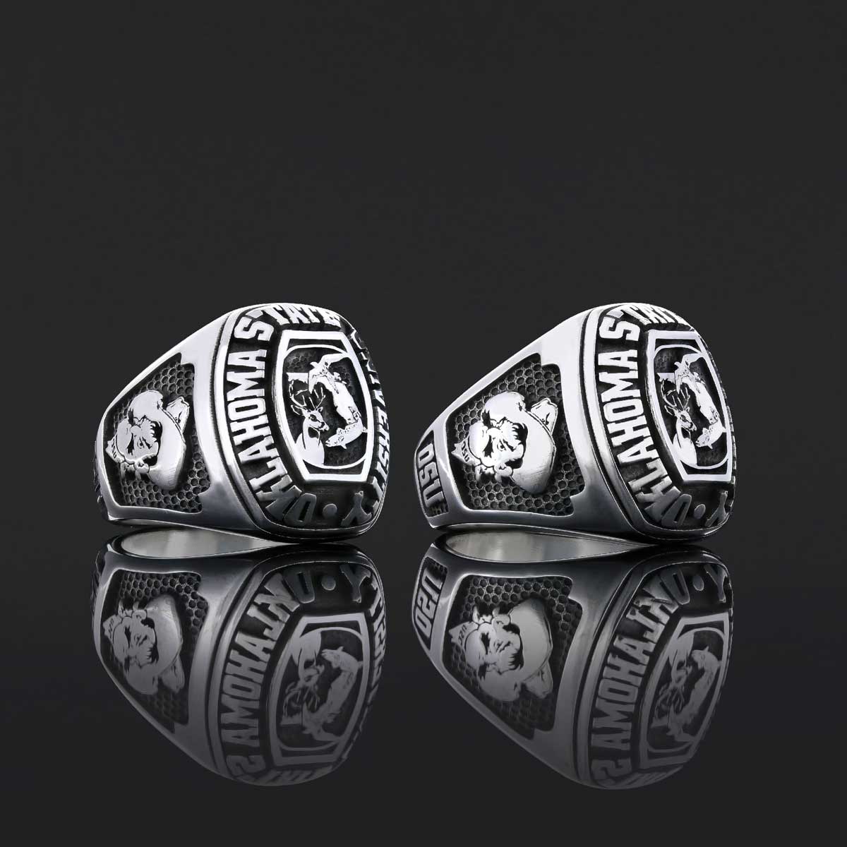 Oklahoma State University Ring, Class Ring, High School Ring, Graduation Ring - view 6